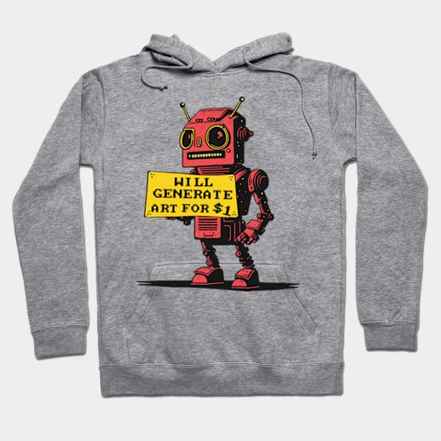 Help The Bots Hoodie by Worldengine